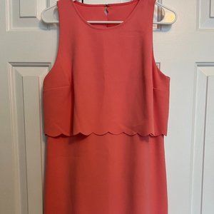 EUC Coral Ann Taylor LOFT Dress, Size 8